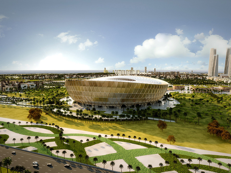 الكشف عن تصميم "لوسيل" أكبر ملاعب مونديال قطر 2022
